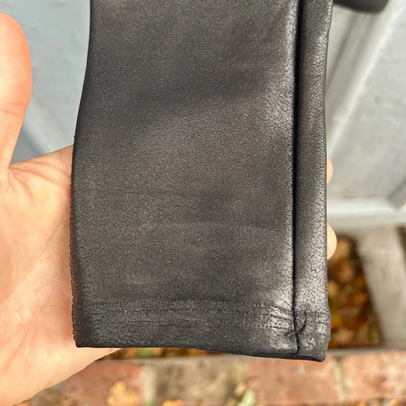 SPANX faux-leather  leggings, Size XS - Picture 6 of 10